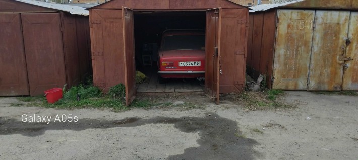 Продам власний металевий гараж, обшитий деревом  та ДВП зсередини, у ГБК-7 (Пирогово), - фото 1