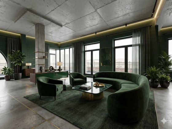 Рідкісна квартира 116,8м2 з терасою Loft Egoist Соборний Цунамі Днепр