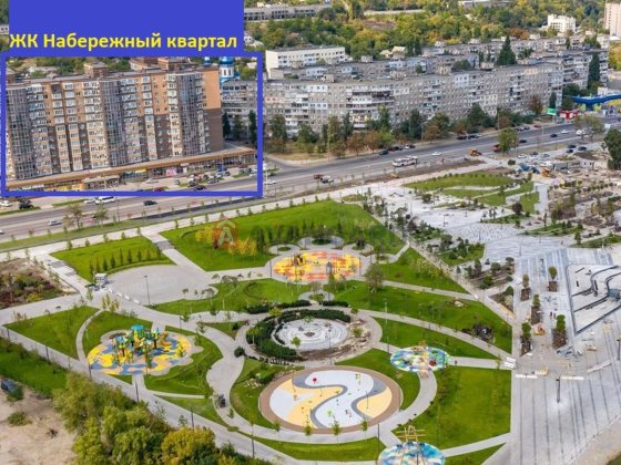 2-комн. квартира с ремонтом , Победа с видом на парк 72 999 $