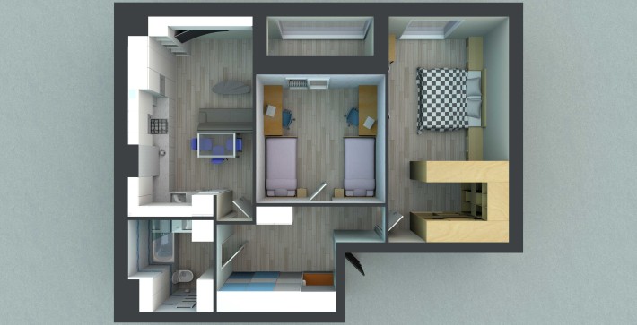 Квартира в новобудові 76,3 кв.м - фото 1