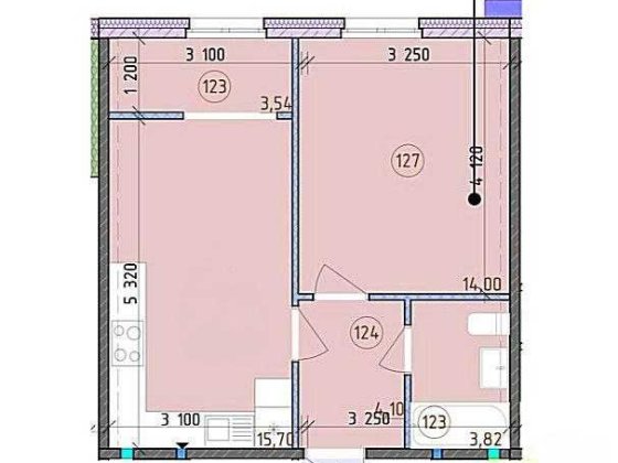 1К/БЕЗ КОМІСІЇ/ЗДАНИЙ б.к./СУПЕРЦІНА/ЖК Нова Англія/Новая Англия