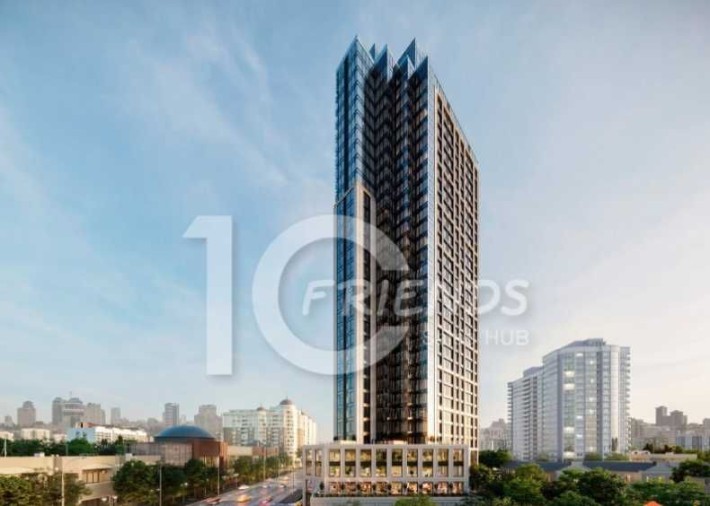 Однокімнатна квартира в ЖК А136 Highlight Tower бізнес класу 55,44м2 - фото 1