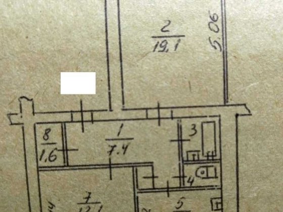 Продам 2-комн.полнометражную квартиру, р-н театра им.Магара Запорожье