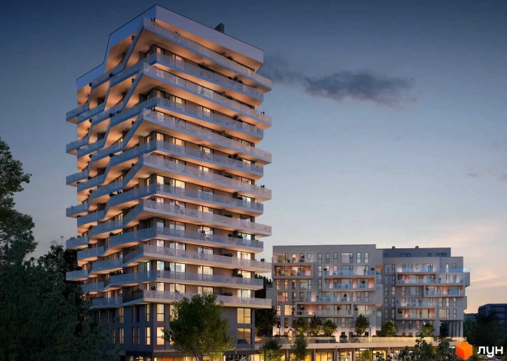 Продаж дворівневоії 2-кім. квартири 75 м² ЖК Lennona Residents - фото 1