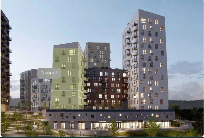 продається 1 кім квартира в ЖК Viking Hills по вул. Щурата - фото 1