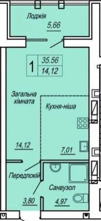 Смарт квартира БЕЗ КОМІСІЇ - фото 1