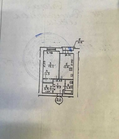 Продам 1-кімнатну квартиру, Чечеловський район, мікрорайон Робоча низ єВідновлення AK - фото 1