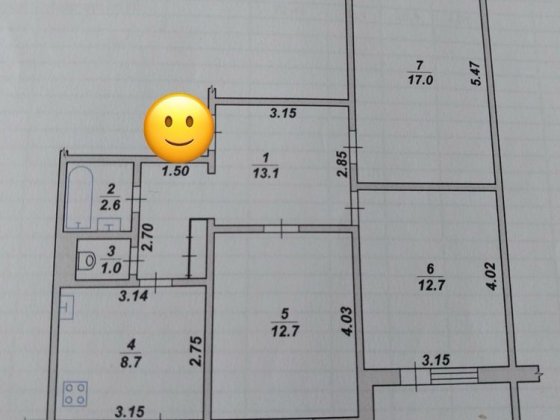 Продам або обміняю 3-х кімнатну квартиру