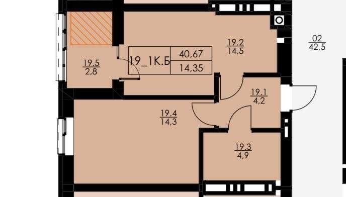 продам 1 кімнатну ЖК Атлант  без комісії для покупця - фото 1
