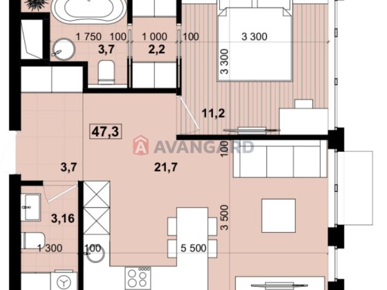 Продам квартиру в новострое ЖК Вертикаль/Клочко/Березинка Дніпро