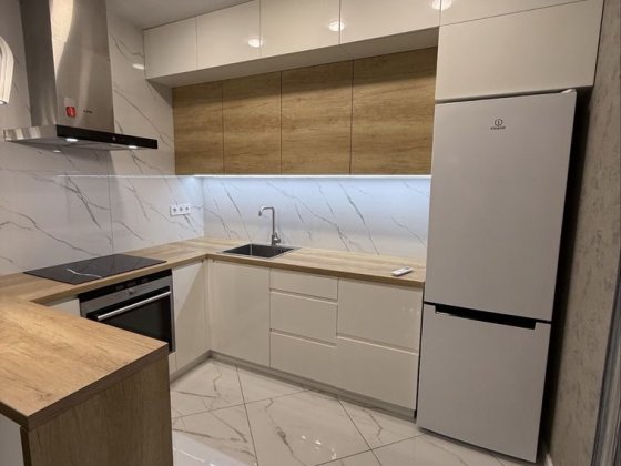 Почти 2-комнатная! Евро-двушка 48,8 м² с ремонтом и мебелью Харьков