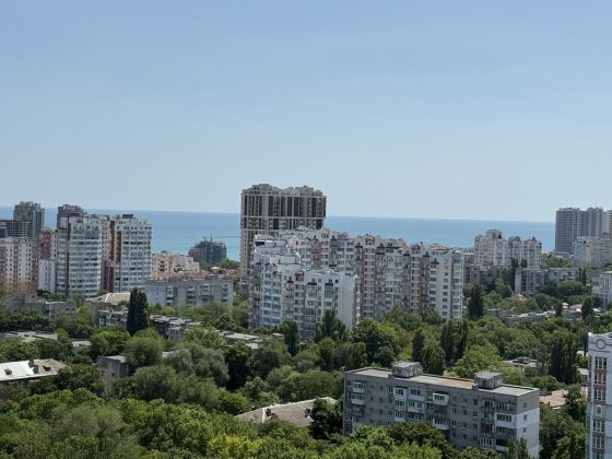1- комнатная квартира Прямой вид моря Аркадия Фонтан Парк Победы Одеса
