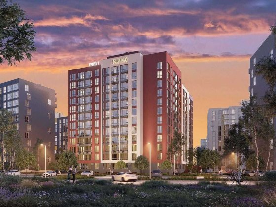 Простора 1-к квартира 44,06 м² у ЖК Evening | від забудовника Львов