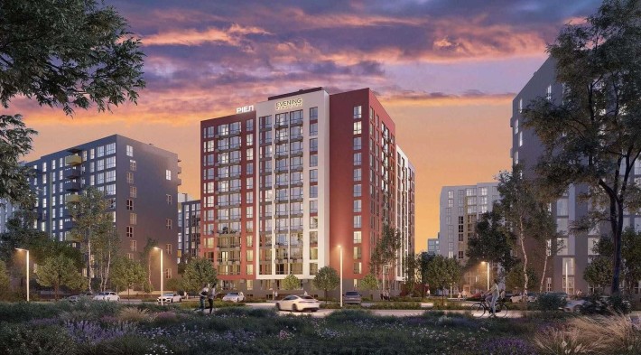 Простора 1-к квартира 44,06 м² у ЖК Evening | від забудовника - фото 1