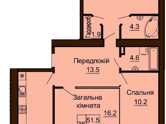 Державна програма.ЖК Софія Резиденс продається 3-кім квартира.ЄОселя. Софіївська Борщагівка