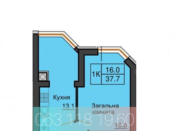єОселя продаж однокімнатної квартири 38.5 м2 в ЖК Софія Клубний Софіївська Борщагівка