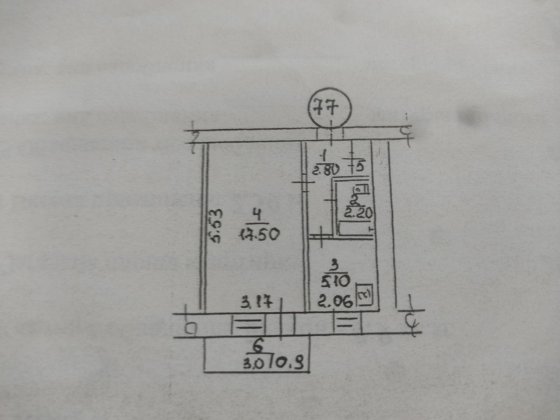 Продам 1к. квартиру Николаев