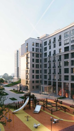 1к квартира 41,6 м² у новому газовому будинку, розтермінування - фото 1