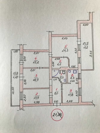 5-ти комнатная квартира - фото 1