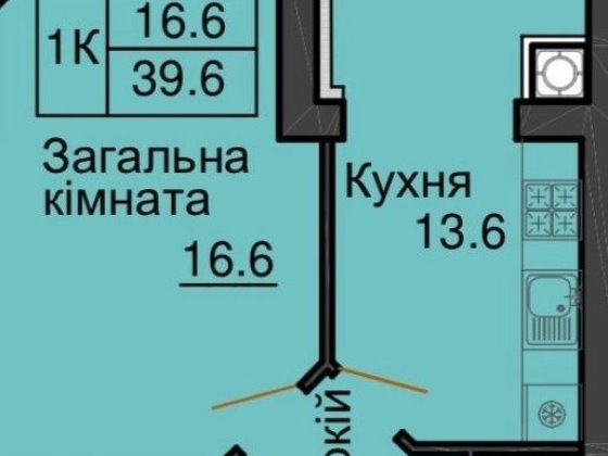 Продаж 1 кімнатної квартири  вулиця Сковороди 10 Софиевская Борщаговка