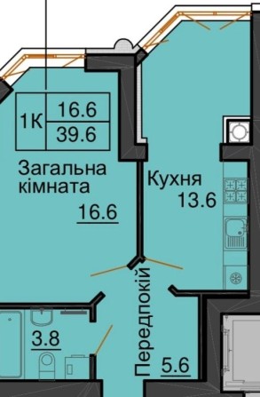 Продаж 1 кімнатної квартири  вулиця Сковороди 10 - фото 1
