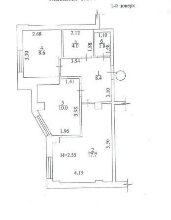 2-к.51м2, Одеська (Одесская), ЖК Макеївска (ЖК Макеевская). 109659 - фото 1