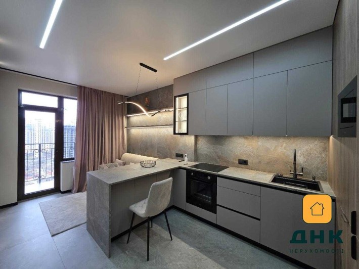 1к с видом на море Аркадия ЖК Эллада 44,5 м² | ремонт - фото 1