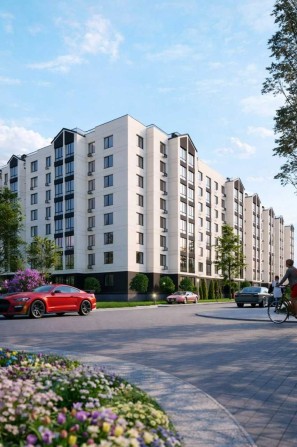 Продається простора 1-кімнатна квартира 45,44 м² | - фото 1