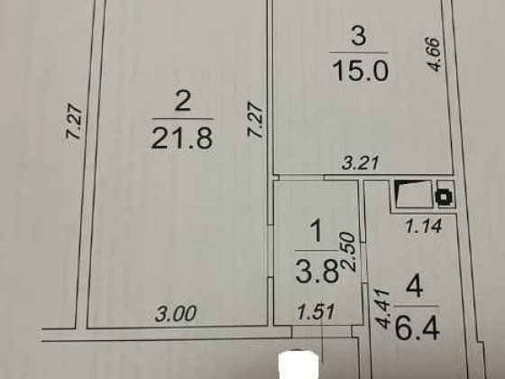 1-комнатная квартира на ул. Архитекторская, Таирова -White box Одеса