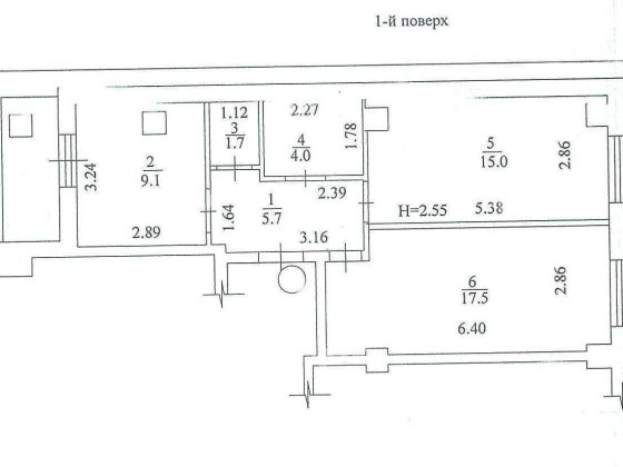 2-к. 55м2, Одеська (Одесская), ЖК Макеївська (ЖК Макеевская). 109653 Харьков