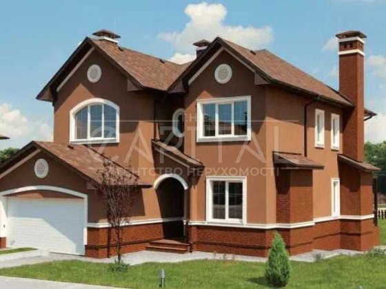 Аренда дома с камином КМ Green Hills ул. Вишнёвая с. Вита-Почтовая Киево-Святошинский Вита-Почтовая