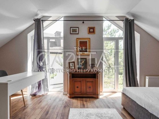 будинок серед сосон в Новосілках BarnHouse біля лісу 15 хв до Києва 4 кімнати Новоселки