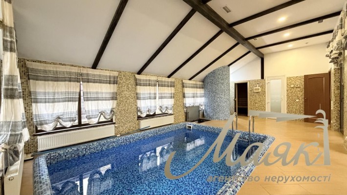 Аренда 2х-этажного дома в городке 300м2 в К.Заспа Козин  Плюти бассейн лес охрана, Обуховское направ - фото 1