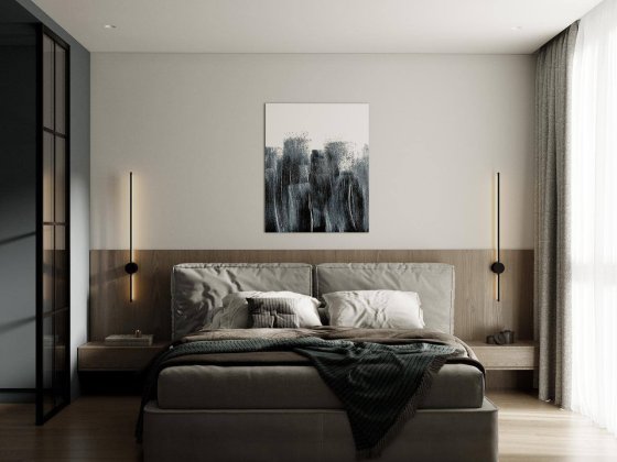 Видова 2-кімнатна квартира з дизайнерським ремонтом в ЖК Славутич Киев