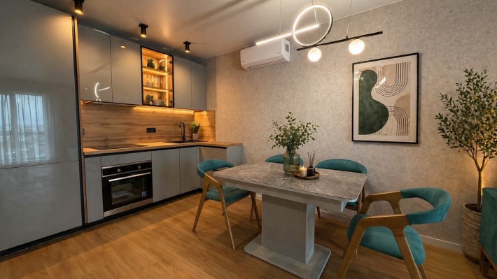 Продаж 1 кімнатної квартири у ЖК Нова Англія, Голосіївський район, вул. Максимовича 24в - фото 1