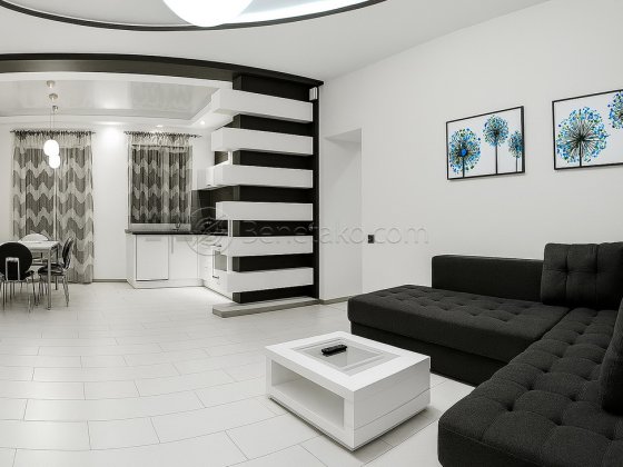 Дизайнерская квартира с тремя спальнями в Аркадии. Одеса