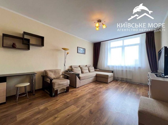 Без %, 1к квартира, 48 м2, Воскресенська 14Б, ЖК Паркові Озера - фото 1