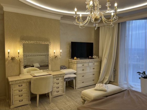 Аренда 3 к. кв. 120 м2  новострой МКДУ  , Подзем паркинг, Науки, 23 Августа