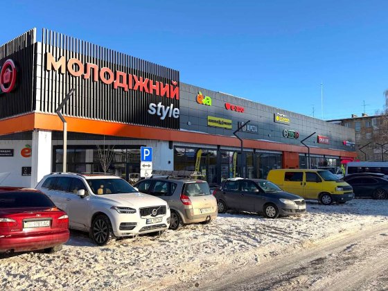Оренда 395м2  в ТЦ "Молодіжний", вул. Молодіжна/Гоголя від Власника Боярка