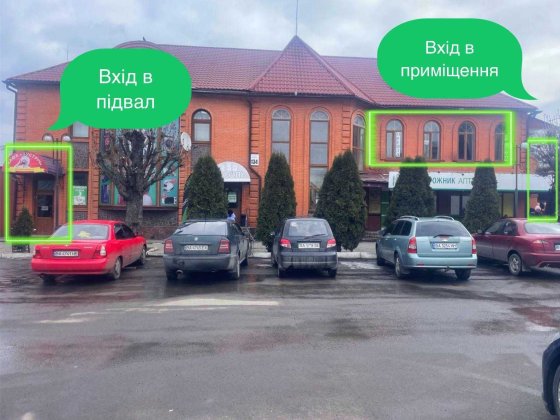 оренда фасадного приміщення, район залізничного вокзалу м. Знам'янка Знаменка