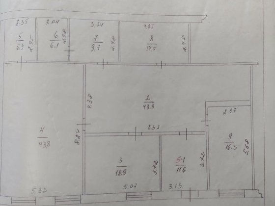Здам або продам комерційне приміщення, 171 м² в центрі міста Ромны
