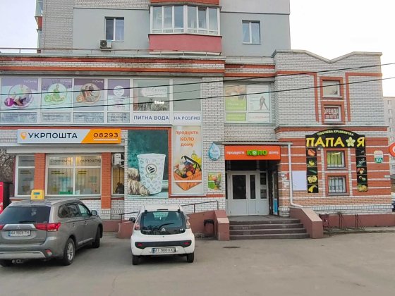 Оренда 65 кв м на другому поверсі ТЦ, недорого Буча