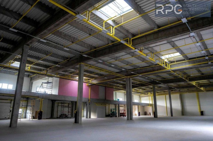 БЕЗ% НОВИЙ склад 2000 м² Вишневе ціна:  7 $ м² +рампа +нульові ворота клас А - фото 1