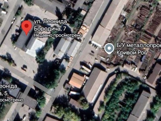 Оренда території 900 м2 Автовокзал вул. Л.Бородича Кривой Рог