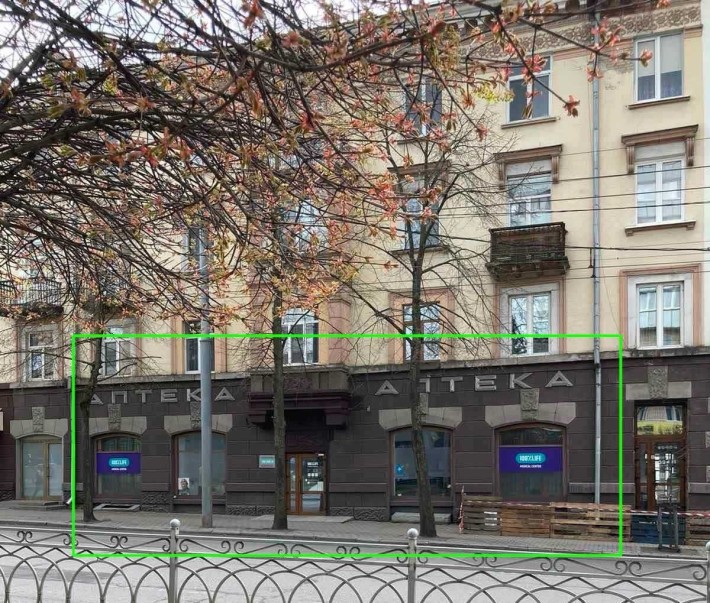 ЦЕНТР 170м2 ТОП-Локація Здам Фасадне приміщення біля ЦУМу та Зупинки - фото 1
