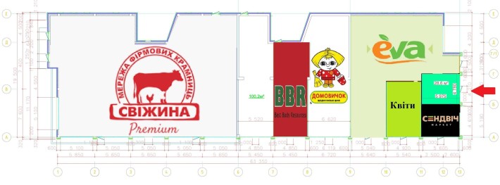Оренда приміщення 28,6 кв.м. вул Кондратюка 4, м.Дніпро - фото 1
