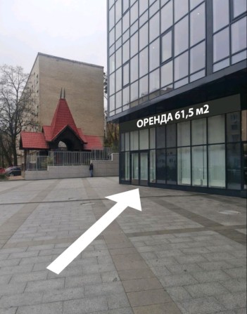 Оренда фасадного офісу 61,5 м2. 1й поверх.Печерськ, ЖК Новопечерська вежа - фото 1