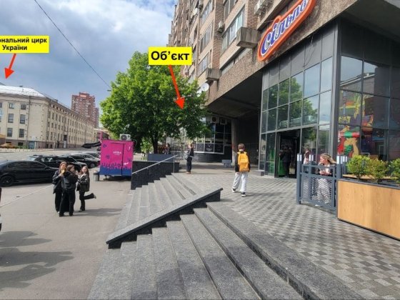 Оренда магазину 483м2 біля СІЛЬПО, вул. Дмитрівська, 2 Київ