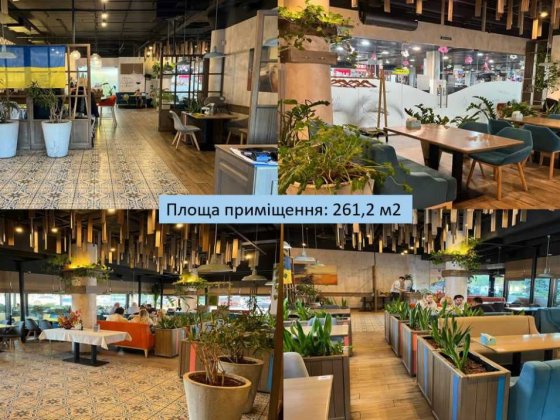 Здається приміщення у ТЦ Славутич 261м2 Дніпро