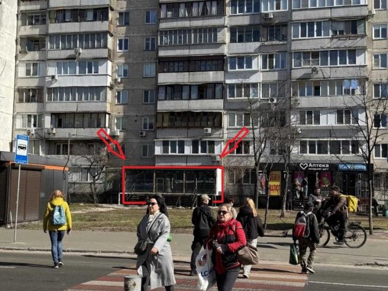 Фасад 31 м2, Оболонь, метро Мінська, Трафік, Dream Town